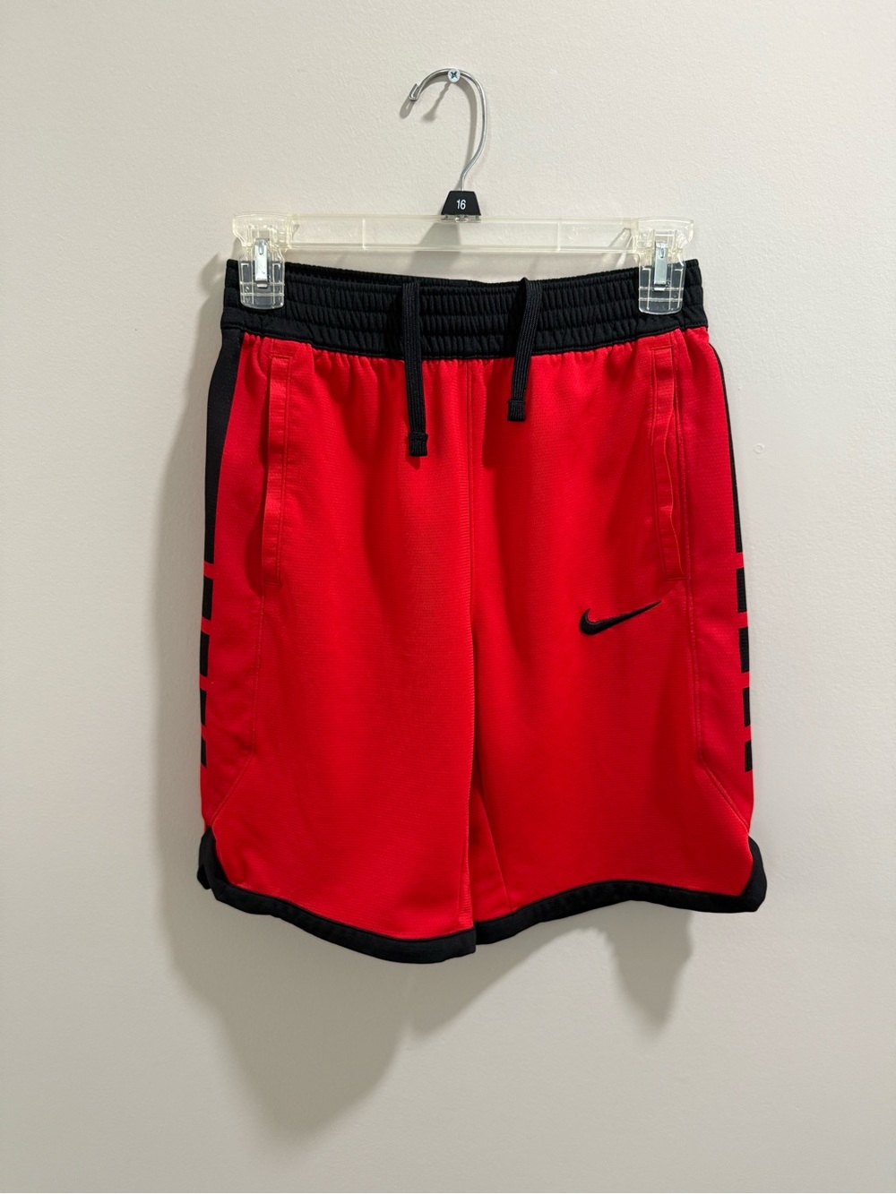 Nike Red Dri-FIT Top with Black Logo